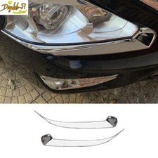 2pcs Chrome Front Headlight Lamp Eyebrow Trim For Nissan Altima Teana 2013-2015 2pcs Chrome Front Headlight Lamp Eyebrow Trim For Nissan Altima Teana 2013-2015