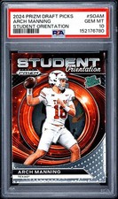 2024 Prizm Draft Picks Arch Manning STUDENT ORIENTATION Rookie #SO-AM!  PSA 10!