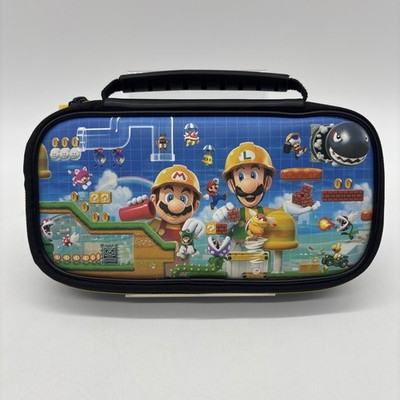 Game Traveler Deluxe Travel Case Mario Maker 2 Switch Lite