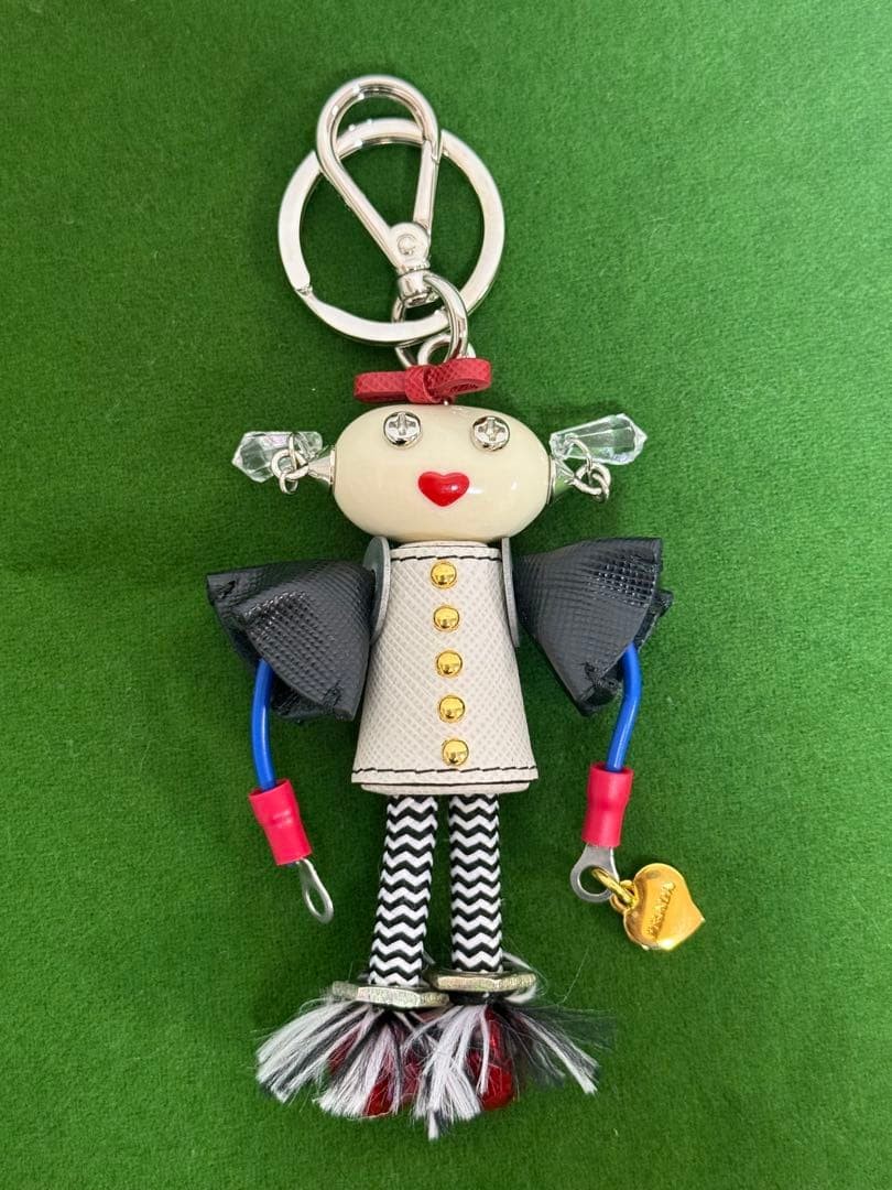 Rare PRADA Prada Robot Keychain Charm Marisaffiano | eBay