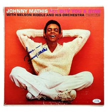 Johnny Mathis Signed Autographed Record Album LP ACOA