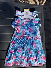 Tommy Bahama Kids' 2-pack Dress Size 5 Blues Girls New