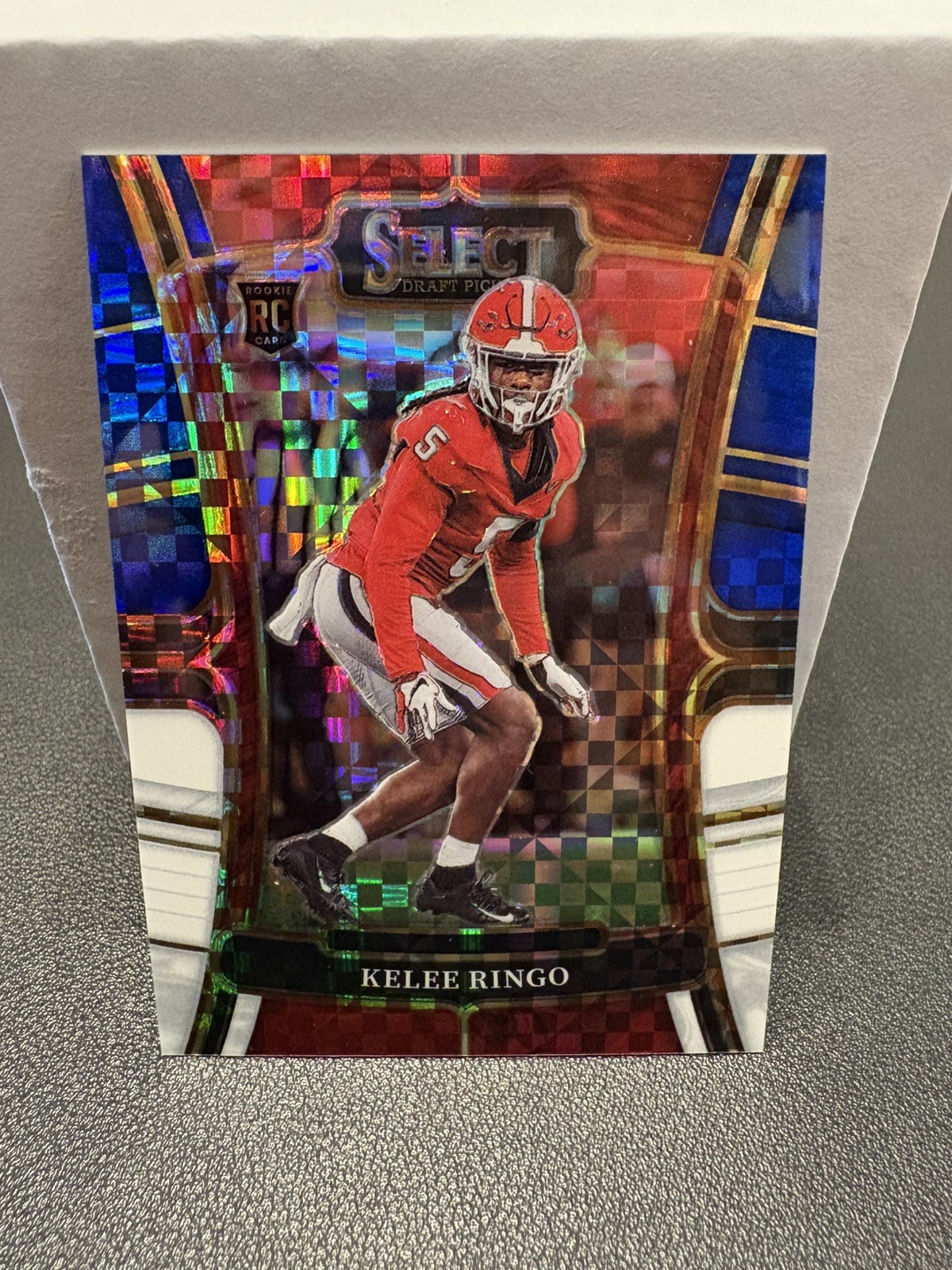 2023 Panini Select Draft Picks KELEE RINGO Checkerboard Rookie Georgia #77/100