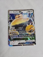 Snorlax GX SM05 JUMBO LP Pokémon Stella Nera Promo Carta Oversize