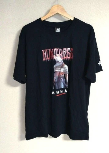 Rare Dead by Daylight Huntress Anna T-Shirt 4L Black Authentic Japan Import New