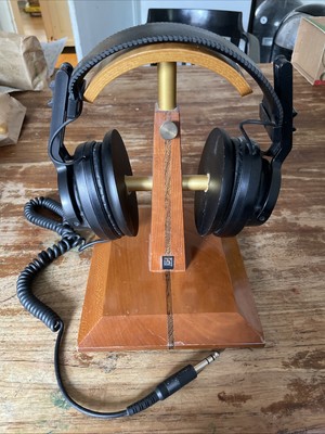 Headphones Stereo Sony Dr-S4 Mit IQ Holzfassung