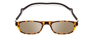 Calabria Snap Magnetic Front Connect L-XL Polarized Sunglasses Tortoise & Brown