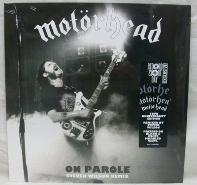 NEW & Sealed Motorhead ''On Parole'' LP B&W Marble Vinyl Record (RSD 2026)