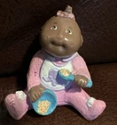 Vintage 1984 Cabbage Patch Kids Baby Figure Rare Cereal Black Race Brown Skin
