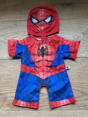 Build -A- Bear Marvel Ultimate Spiderman Teddy Bear Costume with Mask BAB