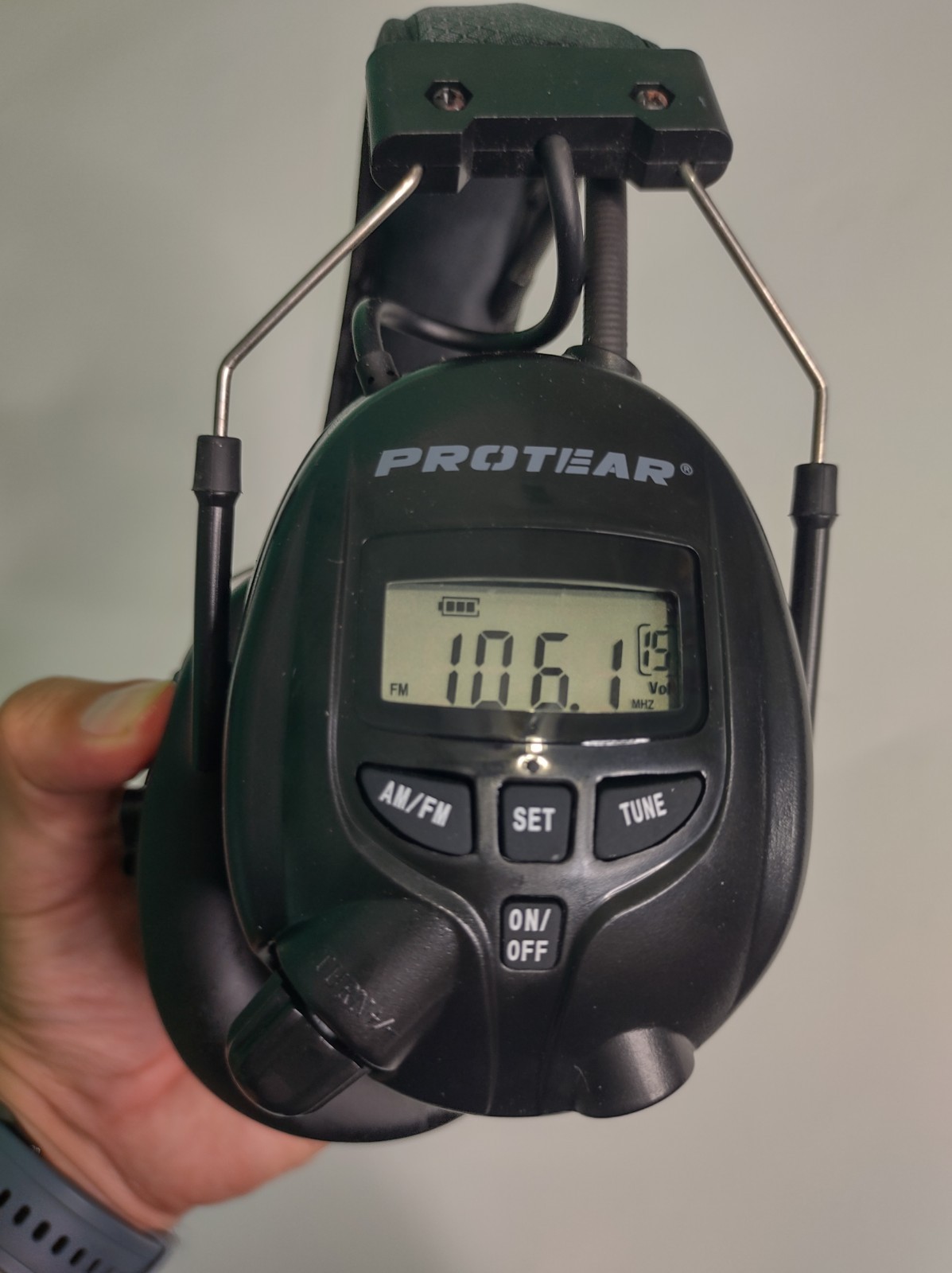 Protear Digital AM FM Radio Headphones 