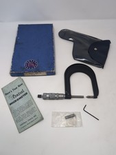 Vintage Central Tools 6202 Disc Brake Rotor Micrometer 0.3-1.3 Usa Boxed Vintage Central Tools 6202 Disc Brake Rotor Micrometer 0.3-1.3 Usa Boxed