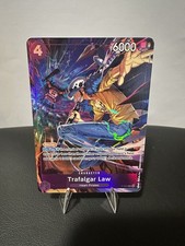 Trafalgar Law Promo P-093 Illustration Box 6 Promo Foil Purple Foil One Piece
