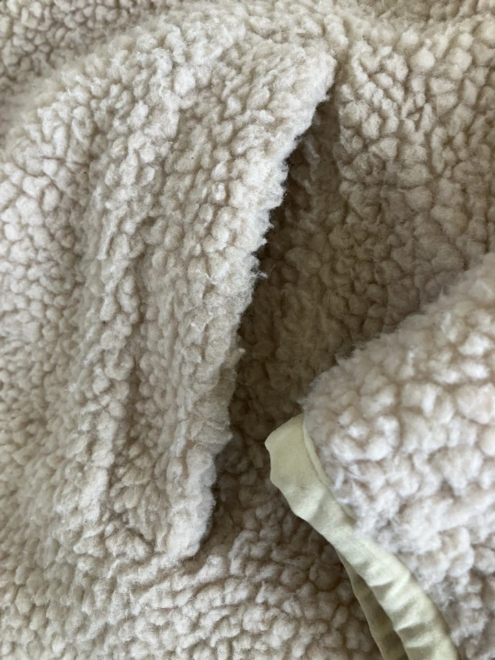 NBA 纽约尼克斯 Passion Forever Sherpa 休闲风衣米色 M 官方 — 第 4/4 张图片