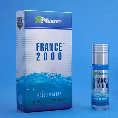 Meena France 2000 Attar 6ml Ittar Perfume oil Fragrances Roll on Long Lasting