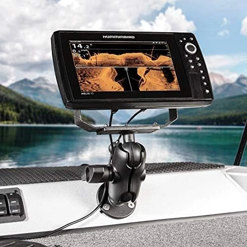 RAM MOUNTS Drill-Down Ball Mount for Humminbird Helix 8-15, Solix & Black  - Picture 4 of 8