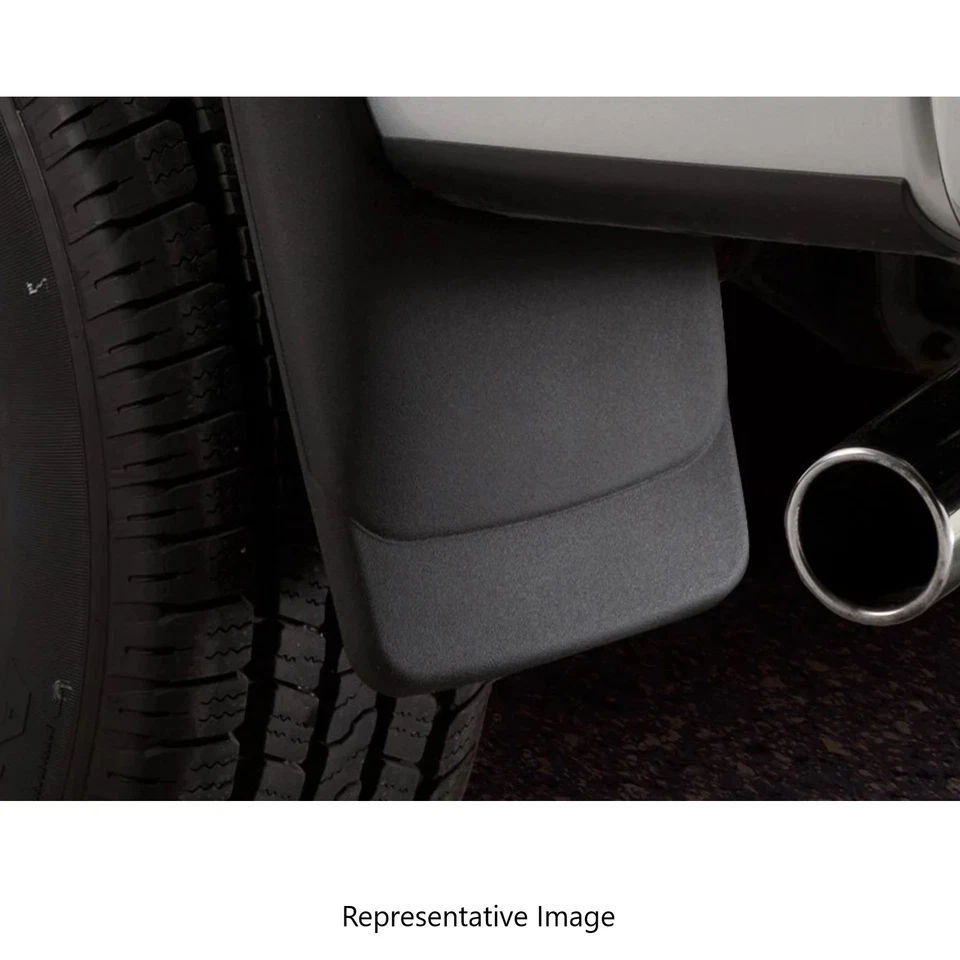 Husky Liners Blk Rear Plastic 8-1/4" x 11-1/8" Mud Guards for 97-04 Dodge Dakota Foto 2 de 4