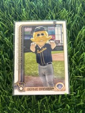 2025 Topps Bernie Brewer #M-14 Mascot Insert Milwaukee Brewers C6