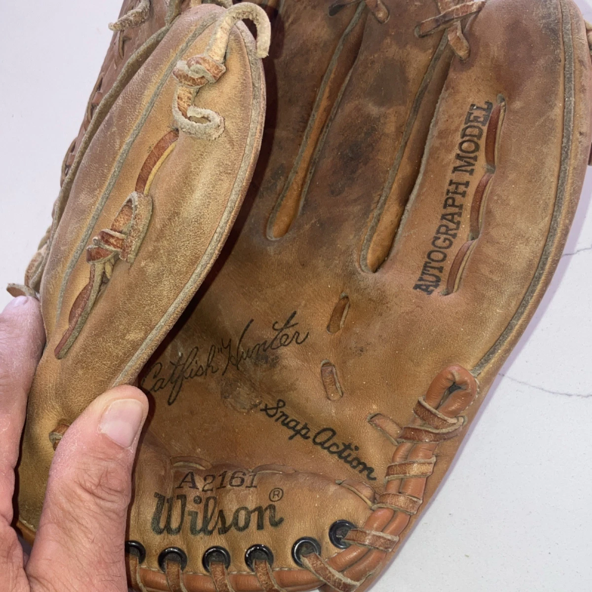 Catfish Hunter Glove In Vintage Baseball Gloves for sale | eBay