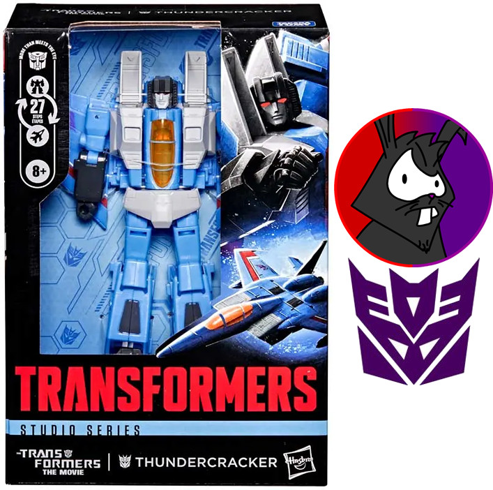 Thundercracker SS86 - Transformers Studio Series Voyager Class - Hasbro Toys