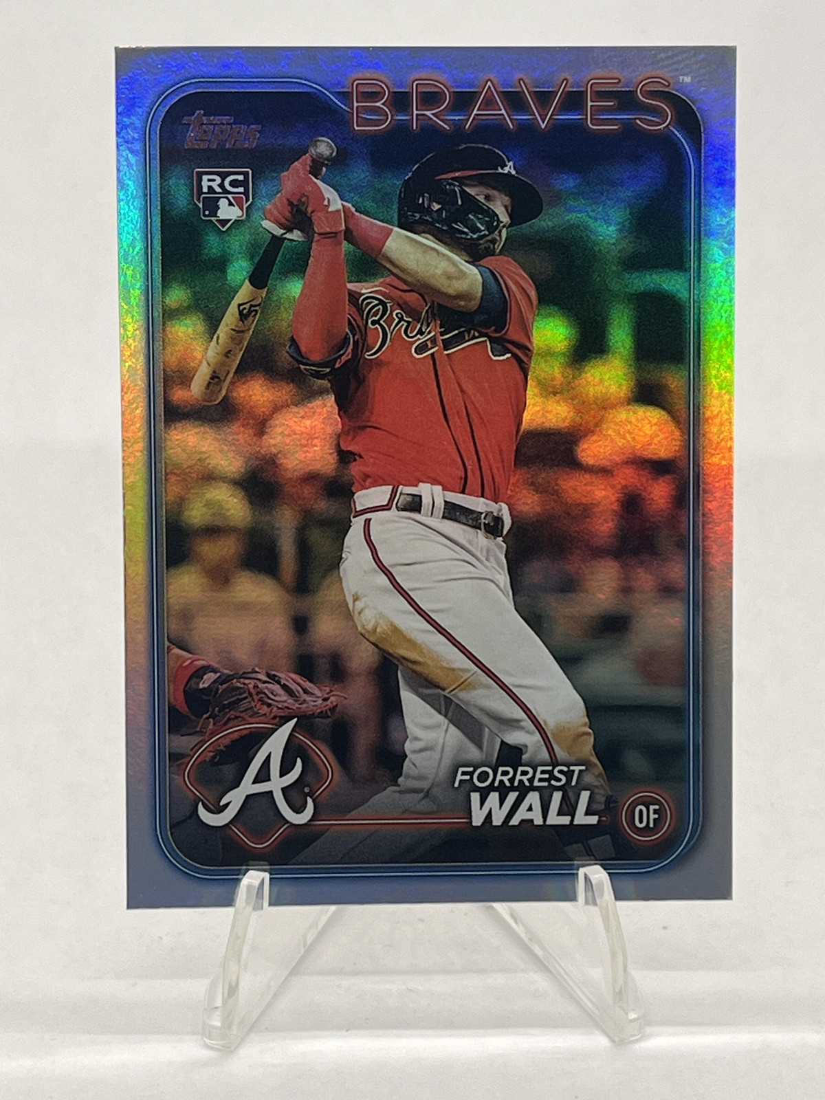 Forrest Wall #391 2024 Topps Rainbow Foil 241123