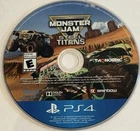 Monster Jam Steel Titans (PlayStation 4, PS4) DISC ONLY | NO TRACKING | M2913