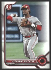 Leonardo Balcazar #BD-91 2022 Bowman Draft Cincinnati Reds