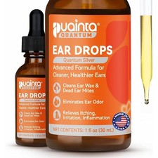 1oz Dog Ear Cleaner, Natural Dog Ear Drops and Infection Treatment for Itching