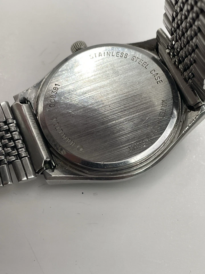 Hamilton Grand Prix Cuarzo Suizo Día Fecha Modelo 908381 Funciona Foto 4 de 4