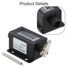 5 Digit Mechanical Mechanical Counter Counter D67-F Manual 1pcs Brand New