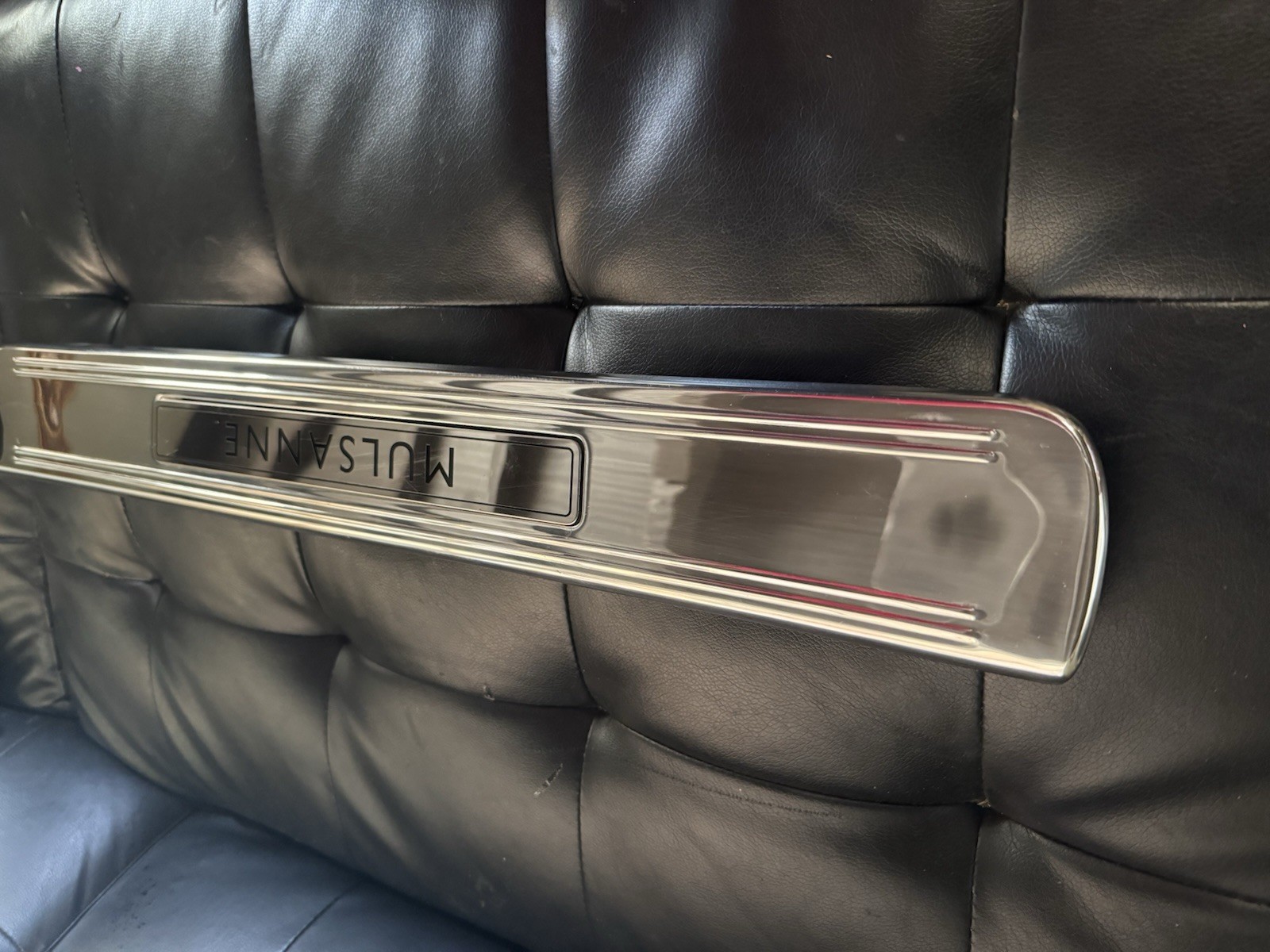 10-20 Bentley Mulsanne Left Front Door Sill Scuff Plate 3Y5863381A