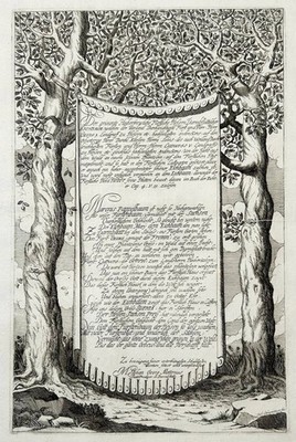 Georg II von Hessen-Darmstadt Eichbaum Baum Schweizer Kupferstich 1661
