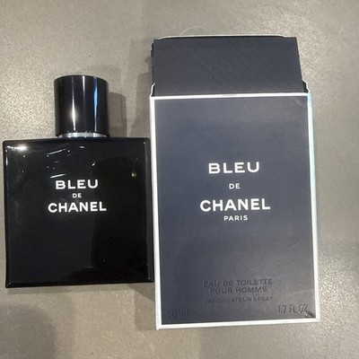BLEU DE CHANEL DAU DE TOILETTEPOUR HOMME SPRAY PERFUME 50ML 1.7 FL.OZ NEW 