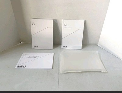 2025 KIA K4 OWNERS MANUAL OPERATORS USER GUIDE BOOK WITH CASE