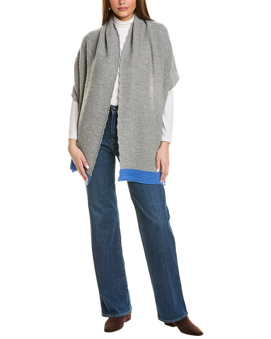 Portolano Cashmere Wrap Womens Grey 18190₽