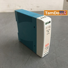 Mean Well MDR-10-24 DIN Rail Power Supply, 24V 0.42A, 10W, 100  240VAC Input