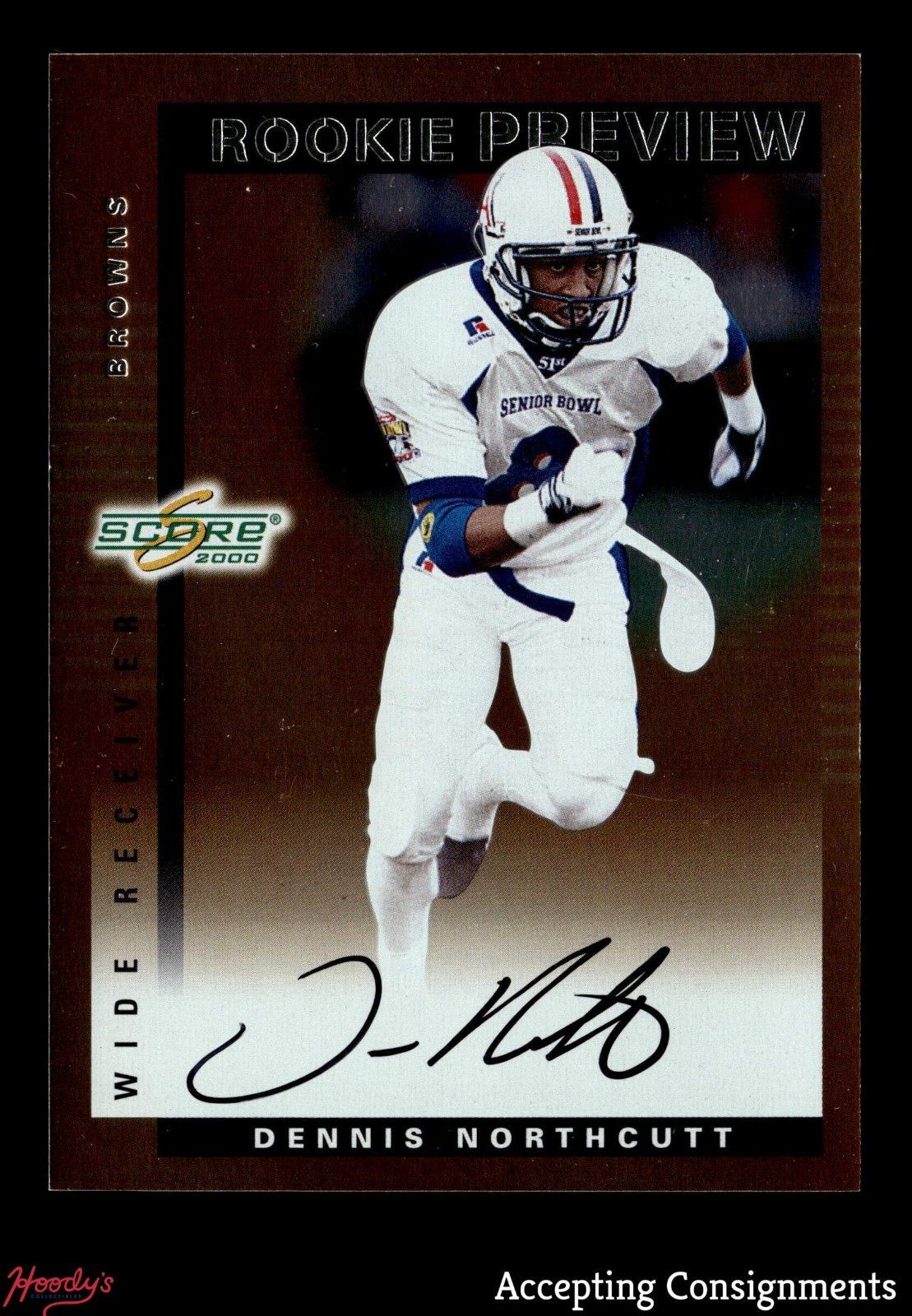 Dennis Northcutt Score Rookie Preview Autographs #SR28 Autographs