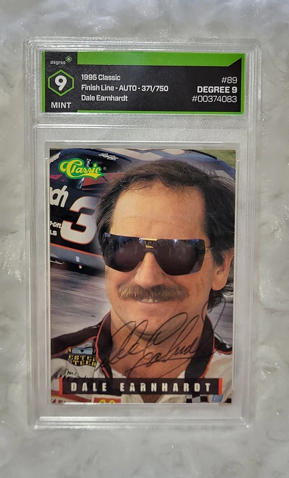 Tarjeta Dale Earnhardt SR Autógrafo Firma Nascar-1994 Finish Line 371/750 Como Nueva-9 Foto 2 de 4