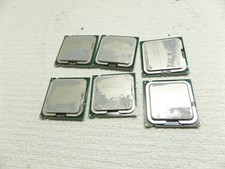 lot of 6 Intel Core 2 Duo E6550 E8400 SLB9J Desktop CPU Processor SLA9X