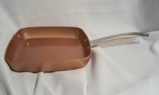 Copper Chef 9.5" Square Non-Stick Coated Frying Pan Skillet