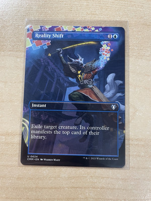 Reality Shift (Borderless) Commander Masters Regular