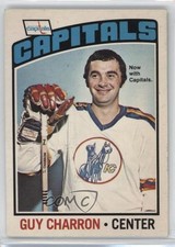 1976-77 O-Pee-Chee Guy Charron #186 0a2
