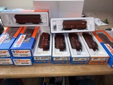 Roco H0 Selbstentladewagen Kohle Erz DB Set  ...