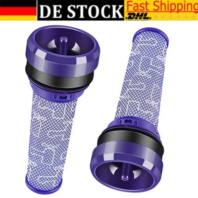 2 Für Dyson Filter DC33C DC37 DC39 Vormotor Waschbar Zubehör Ersatz 923413-01 DE