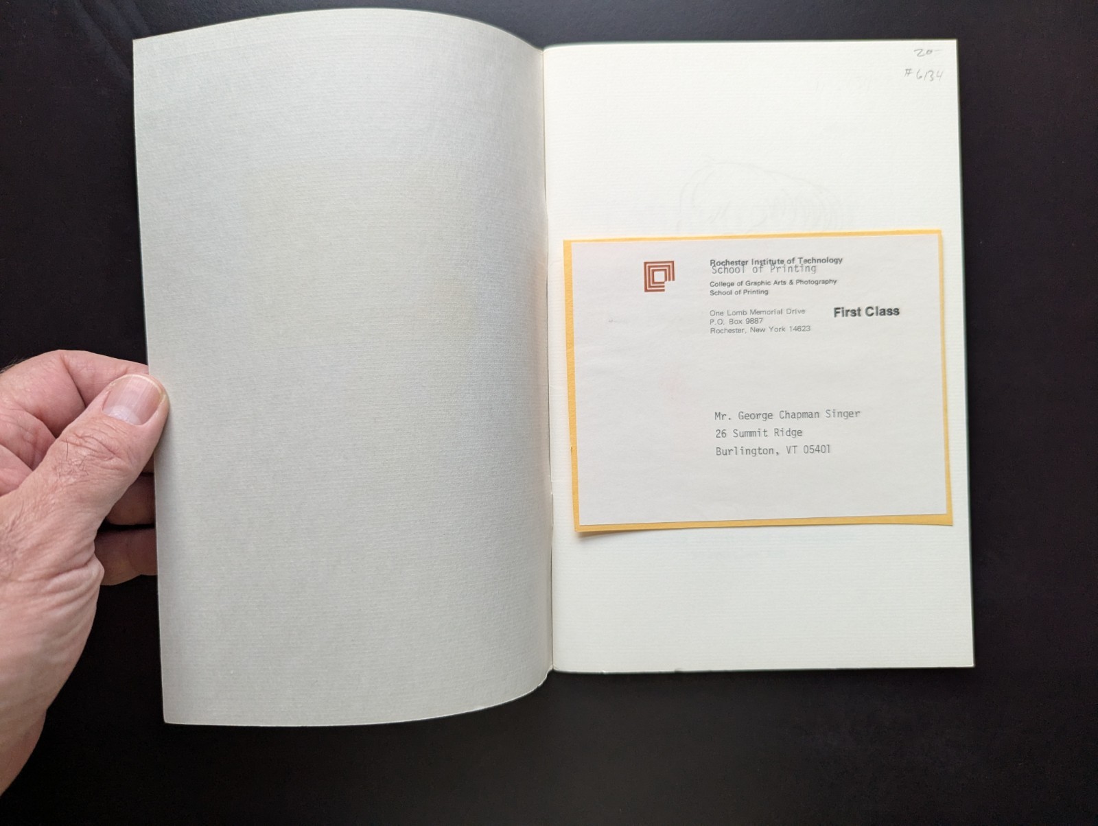 Typographer Spring 1960 RIT Rochester Institute Technology Graphic Design Journa