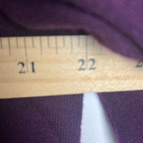 NEW J.Jill XL Aubergine Cotton Blend Long Sleeve Boatneck Soft Tunic Sweater - Picture 12 of 13