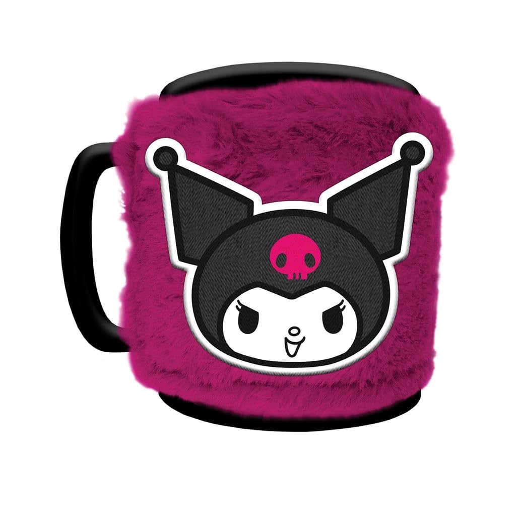 Pyramid International KUROMI FUZZY MUG - Stylish Kuromi Design, Suitable for Hot