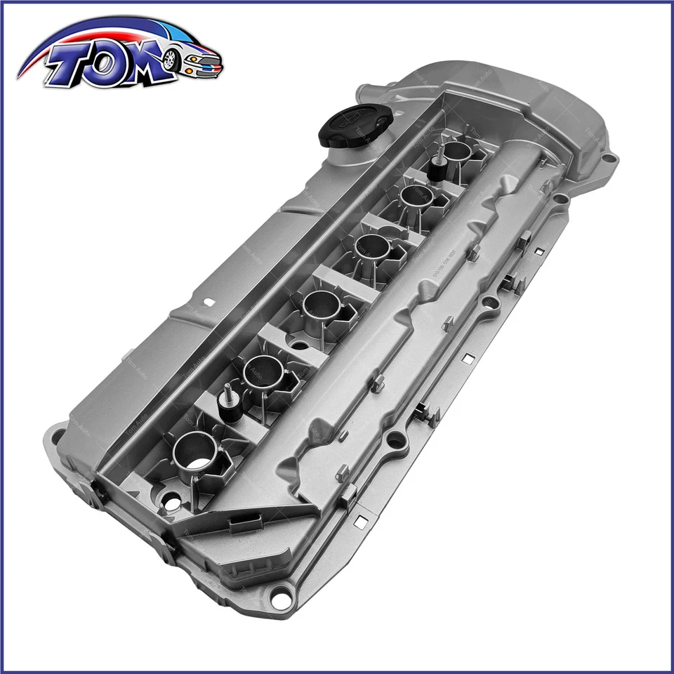 Aluminum Valve Cover w/ Gasket For 03-06 BMW 325i 330i 525i X3 X5 Z4 11127512839 - Image 3 of 4