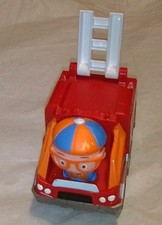 Blippi - 2019 Jazwares 3.5" Red Fire Truck Adjustable Ladder