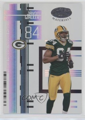 2005 Leaf Certified Materials Mirror White 25/150 Javon Walker #45 e5r